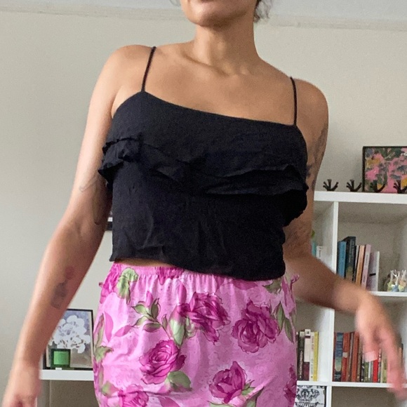 Tobi Pop-over Ruffle Tank - Picture 5 of 5